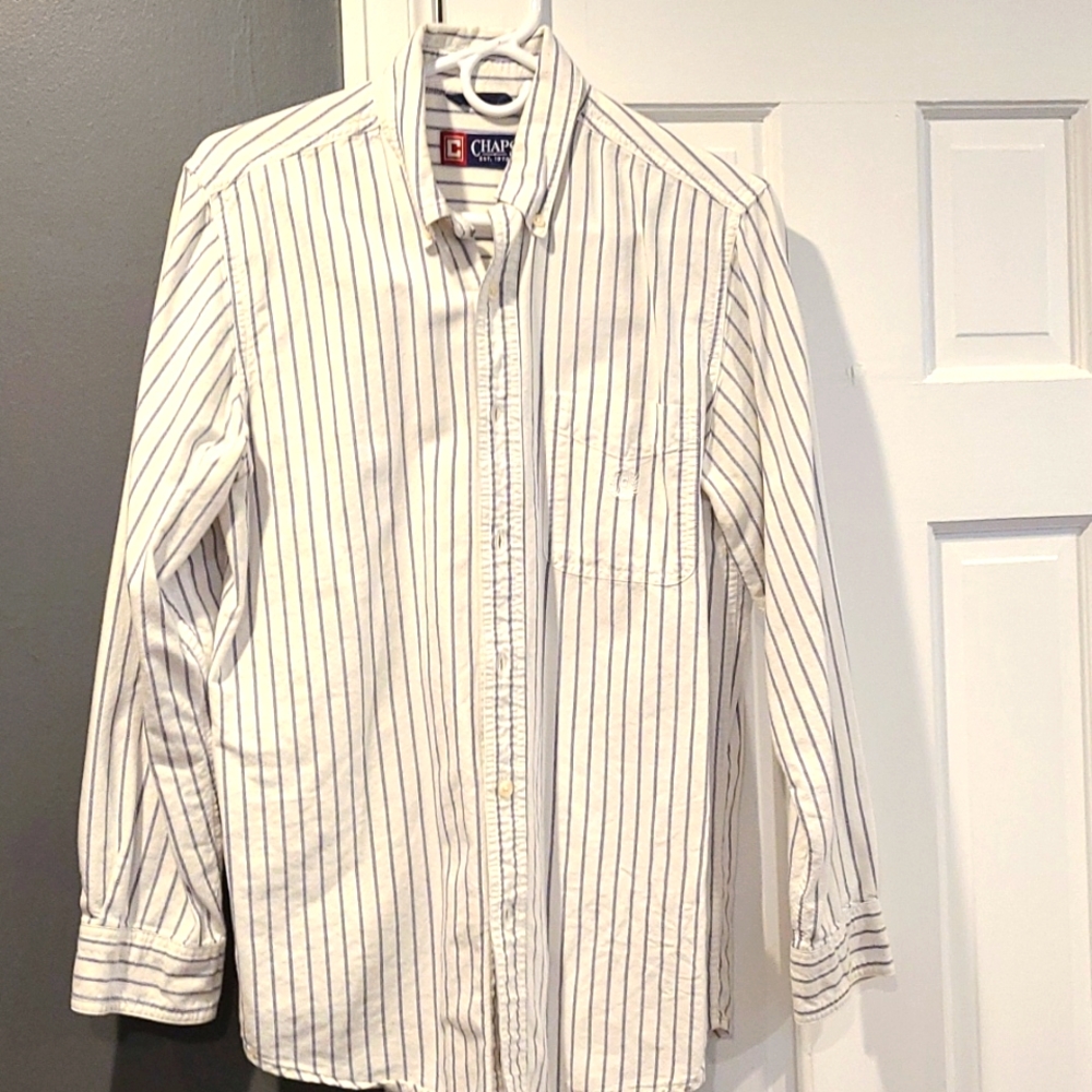 Striped Cotton Shirt - Chaps